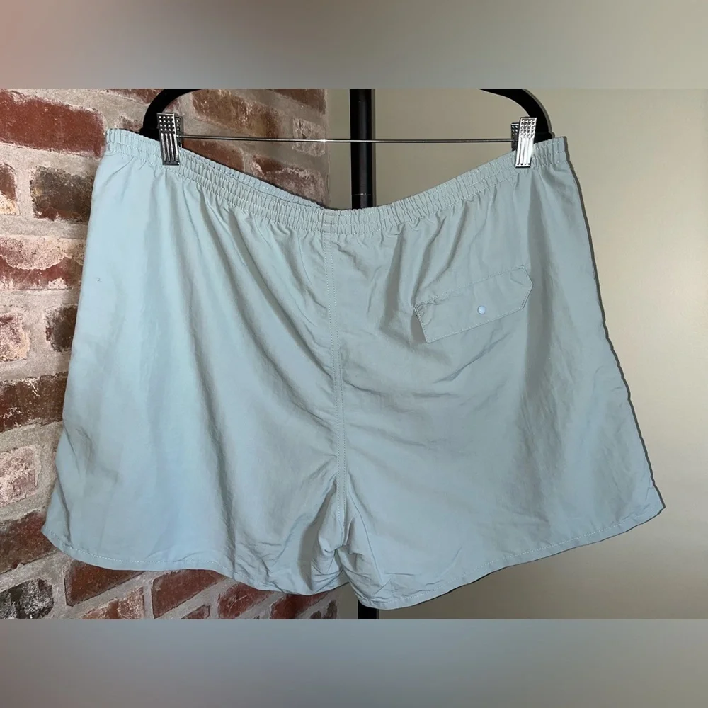 Patagonia men’s Baggies shorts in a light blue | size xl